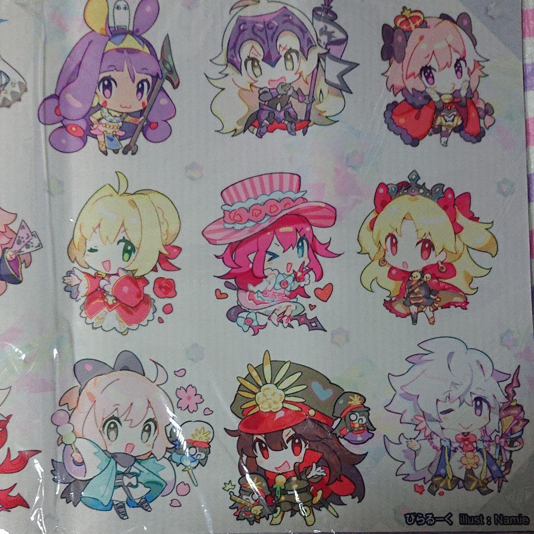 同人プレイマット ぴらるーく FGO プチキャラ