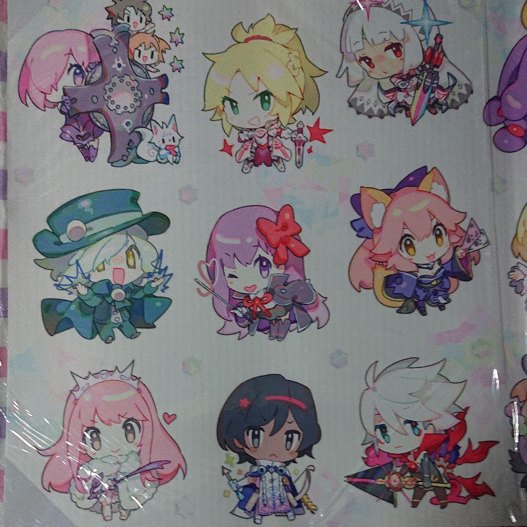 同人プレイマット ぴらるーく FGO プチキャラ