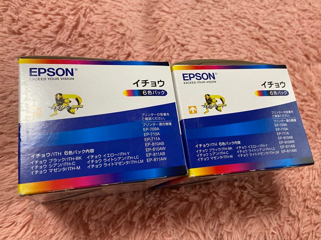 エプソン　EPSON　イチョウ　純正インクカートリッジ 6色セット