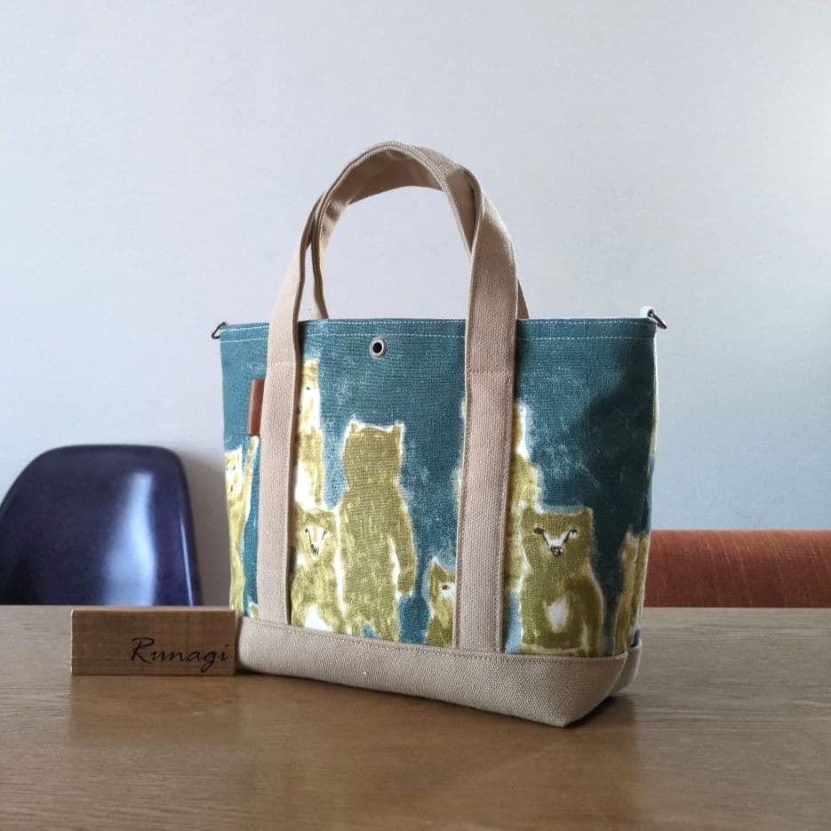 ランチトートバッグ＊ミナペルホネン Alive