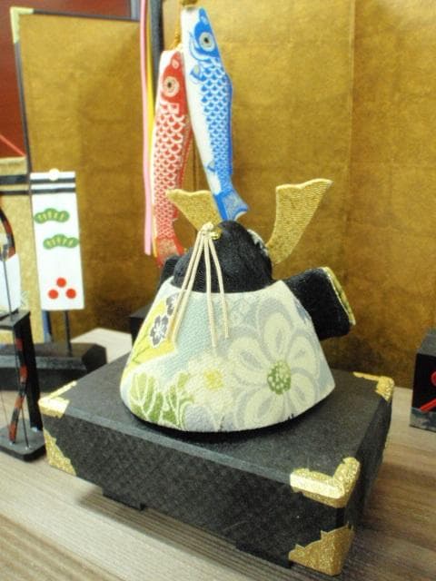 値下即納！◆新品♪50巾 ちりめん五月人形 兜飾り 鯉のぼりセット 京都龍虎堂◆