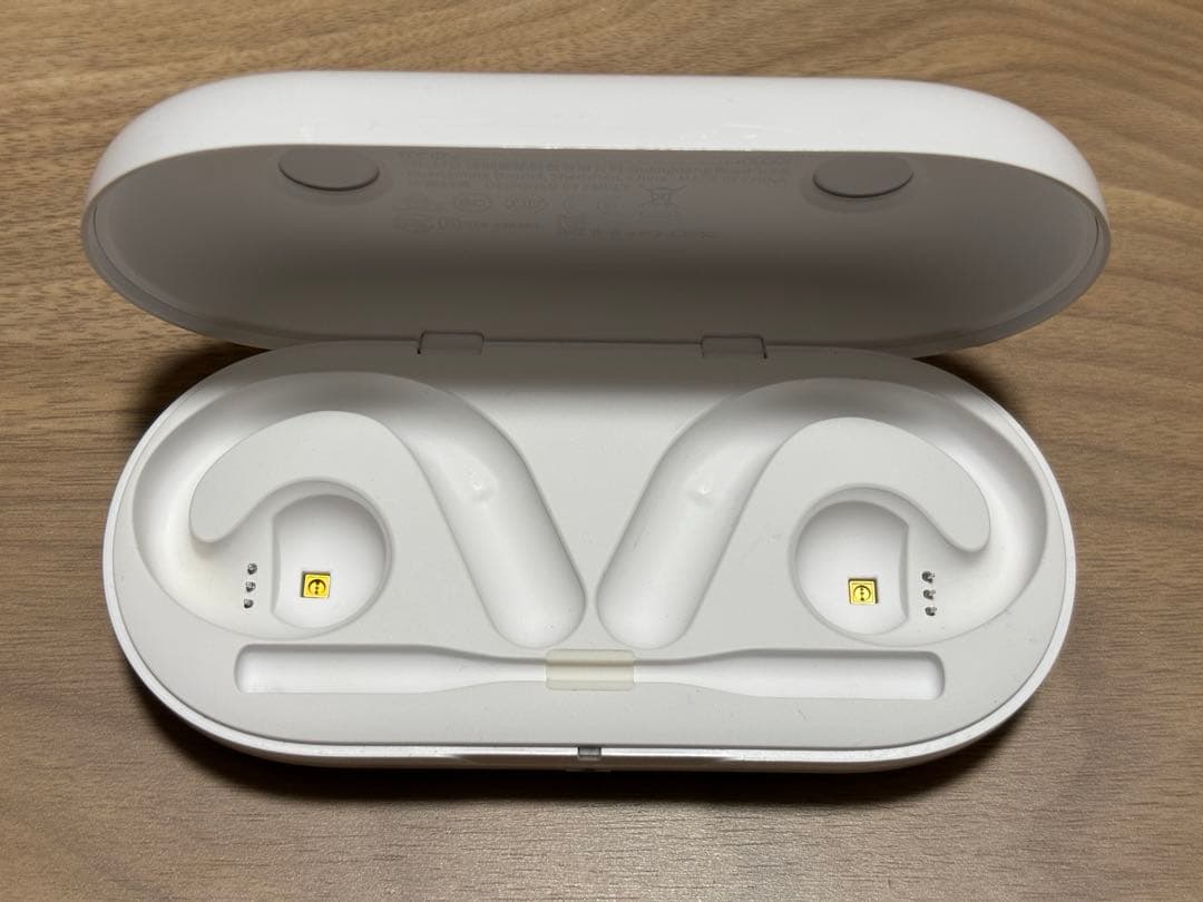 EMEET AirFlowワイヤレスイヤホン ホワイト 充電ケース付き