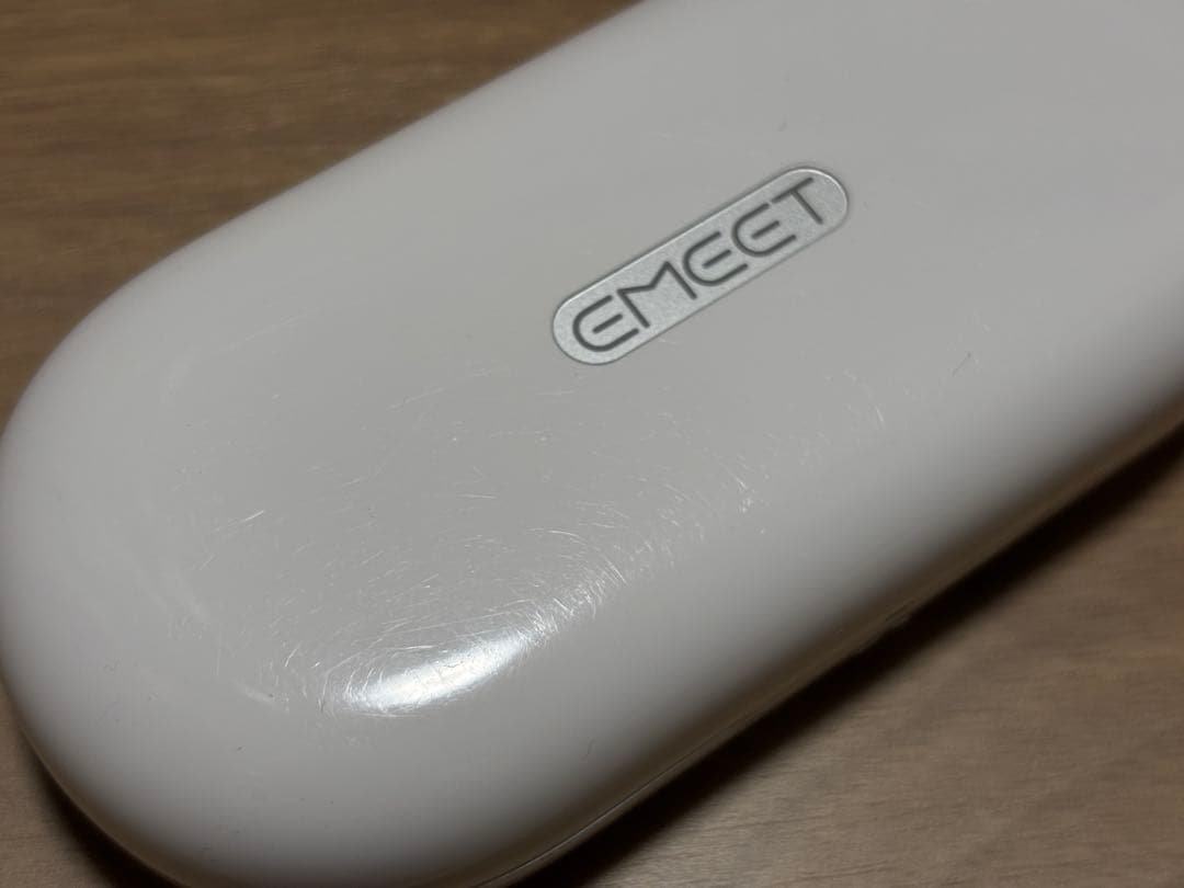 EMEET AirFlowワイヤレスイヤホン ホワイト 充電ケース付き