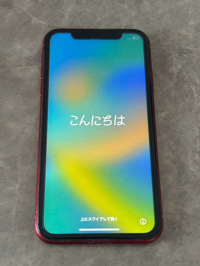 Apple iPhoneXR 64GB 赤 本体 (箱入り)
