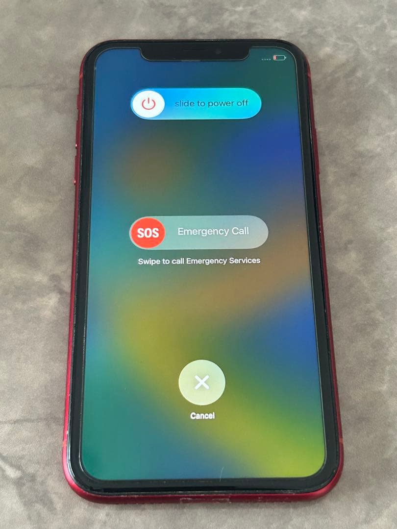 Apple iPhoneXR 64GB 赤 本体 (箱入り)