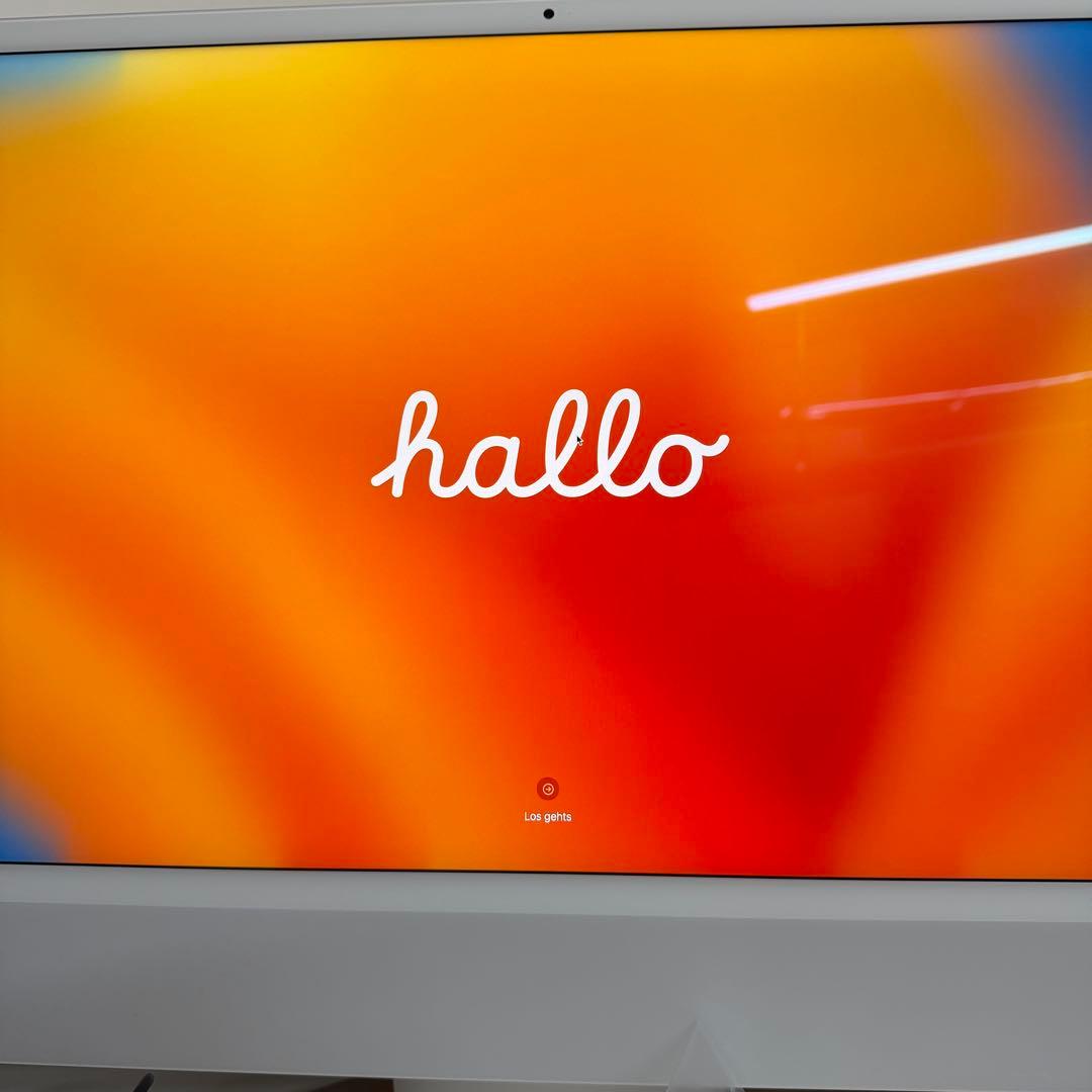 Apple iMac 24インチ 512GB 【美品】 シルバー メモリ16GB