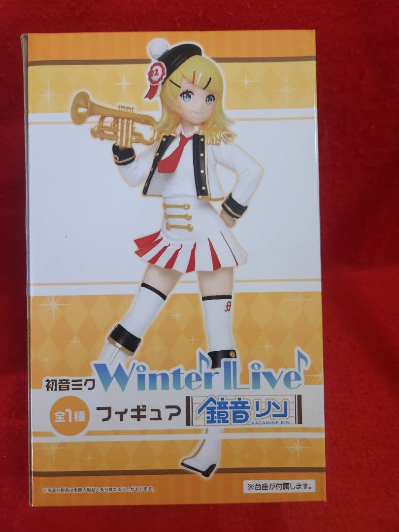 鏡音リン　鏡音レン　 winter live フィギュア　２種　初音ミク