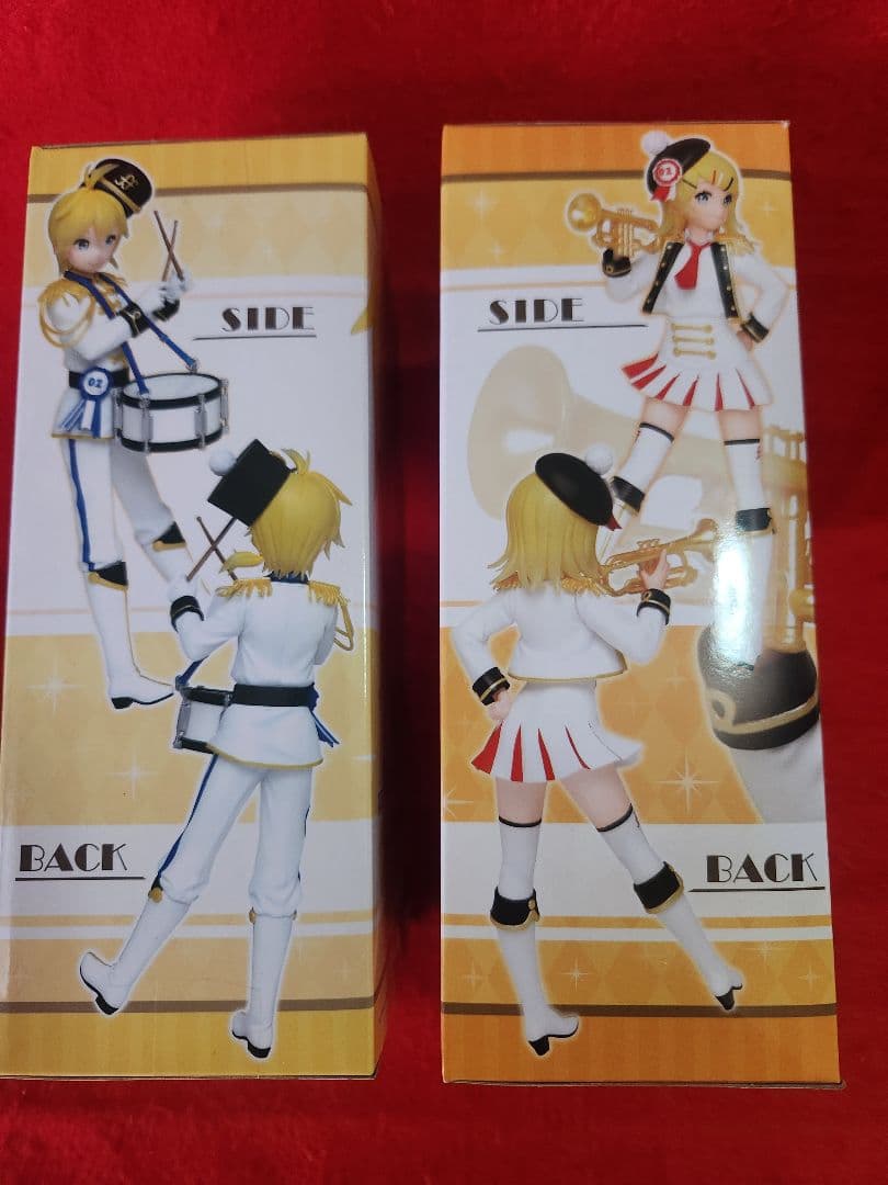 鏡音リン　鏡音レン　 winter live フィギュア　２種　初音ミク