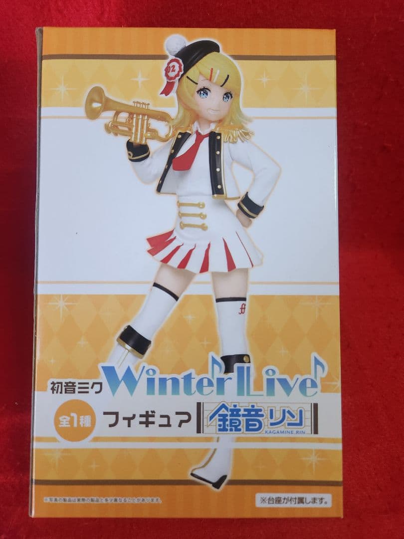 鏡音リン　鏡音レン　 winter live フィギュア　２種　初音ミク