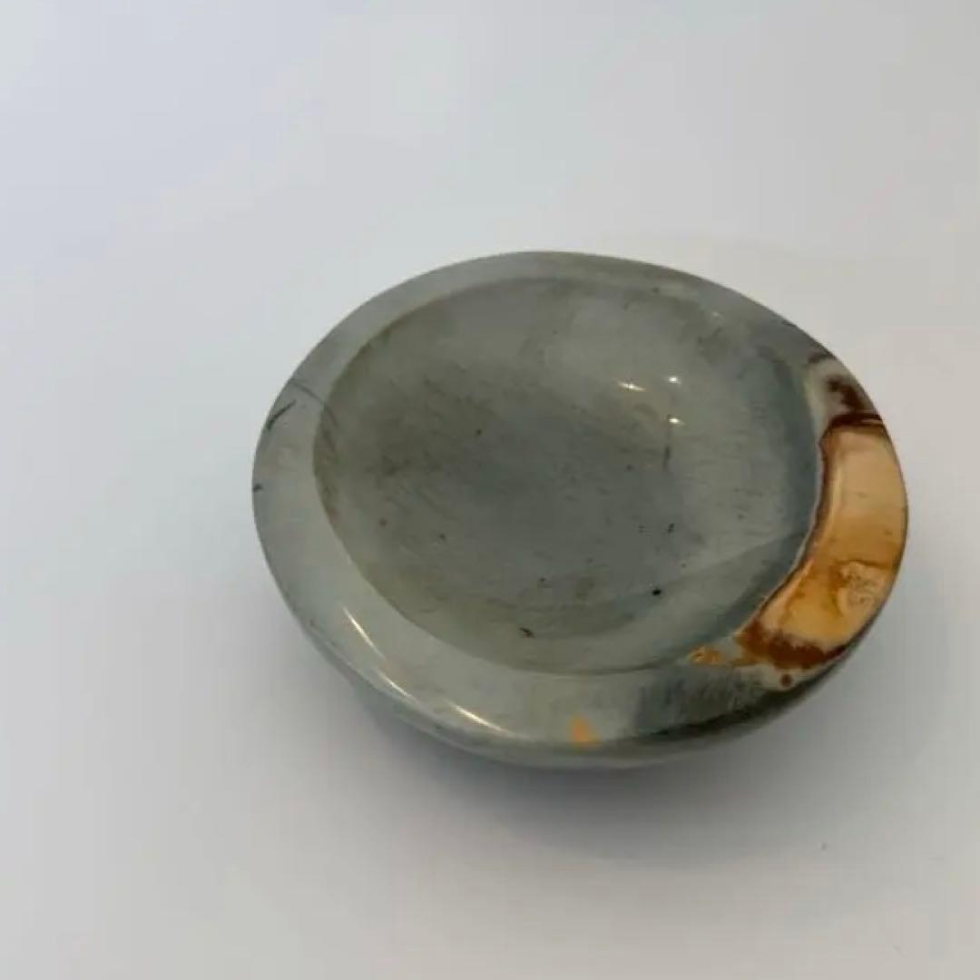 ポリクロームジャスパー　天然石トレイ　小物入れ　スフィア台