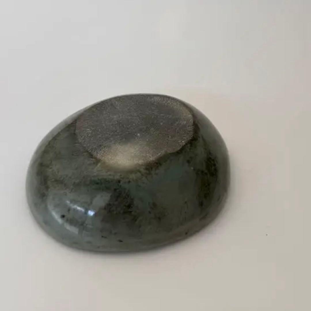 ポリクロームジャスパー　天然石トレイ　小物入れ　スフィア台