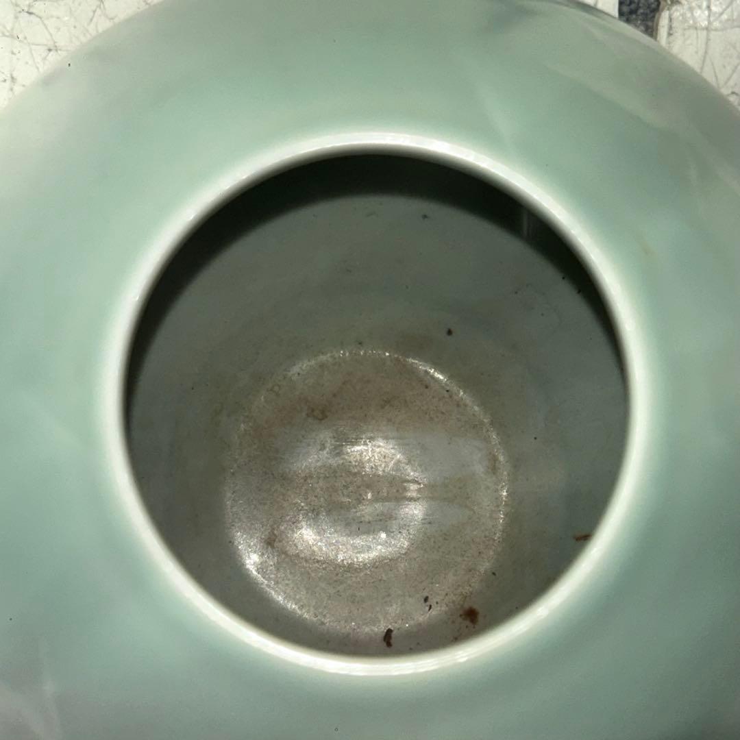 双鶴　花瓶　裏印あり