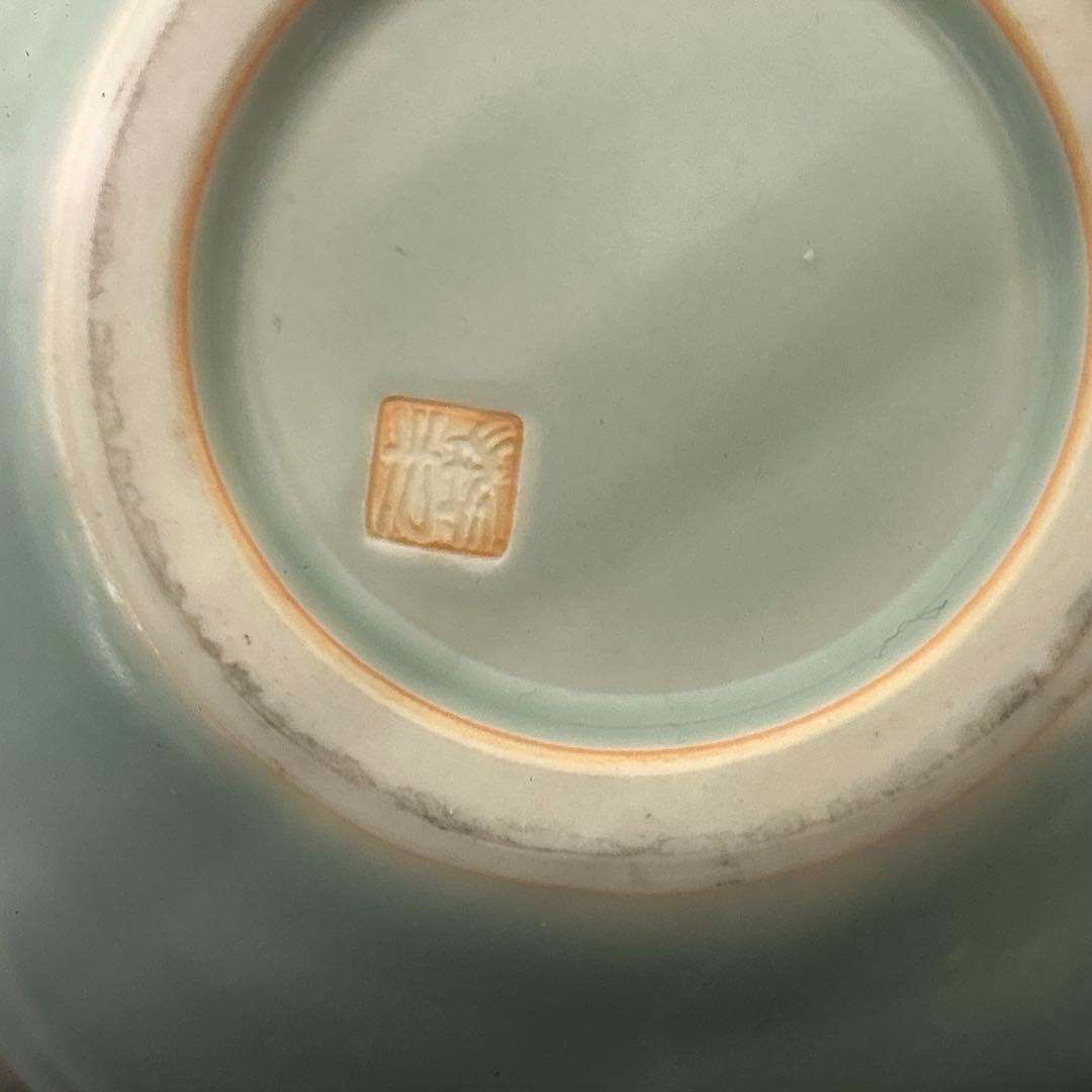 双鶴　花瓶　裏印あり