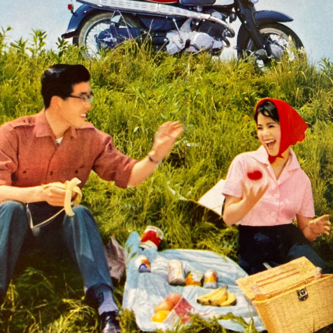 Honda Dream レトロ印刷物 1960年代　バイクカタログ　C72