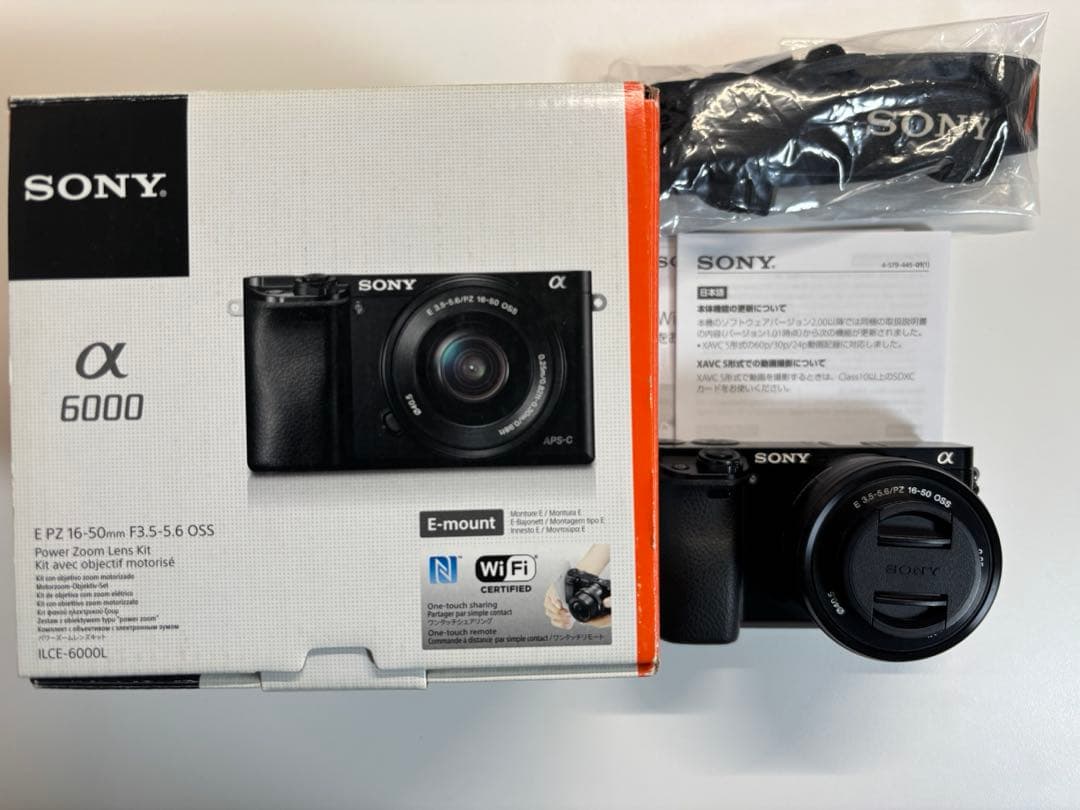 SONY α6000 ILCE-6000L パワーズームレンズキット ブラック