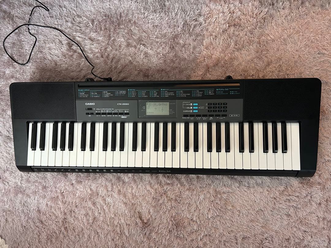 CASIO CTK-2550 電子キーボード 61鍵盤 美品