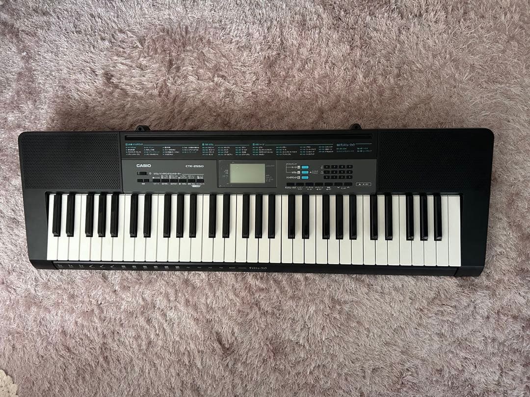 CASIO CTK-2550 電子キーボード 61鍵盤 美品