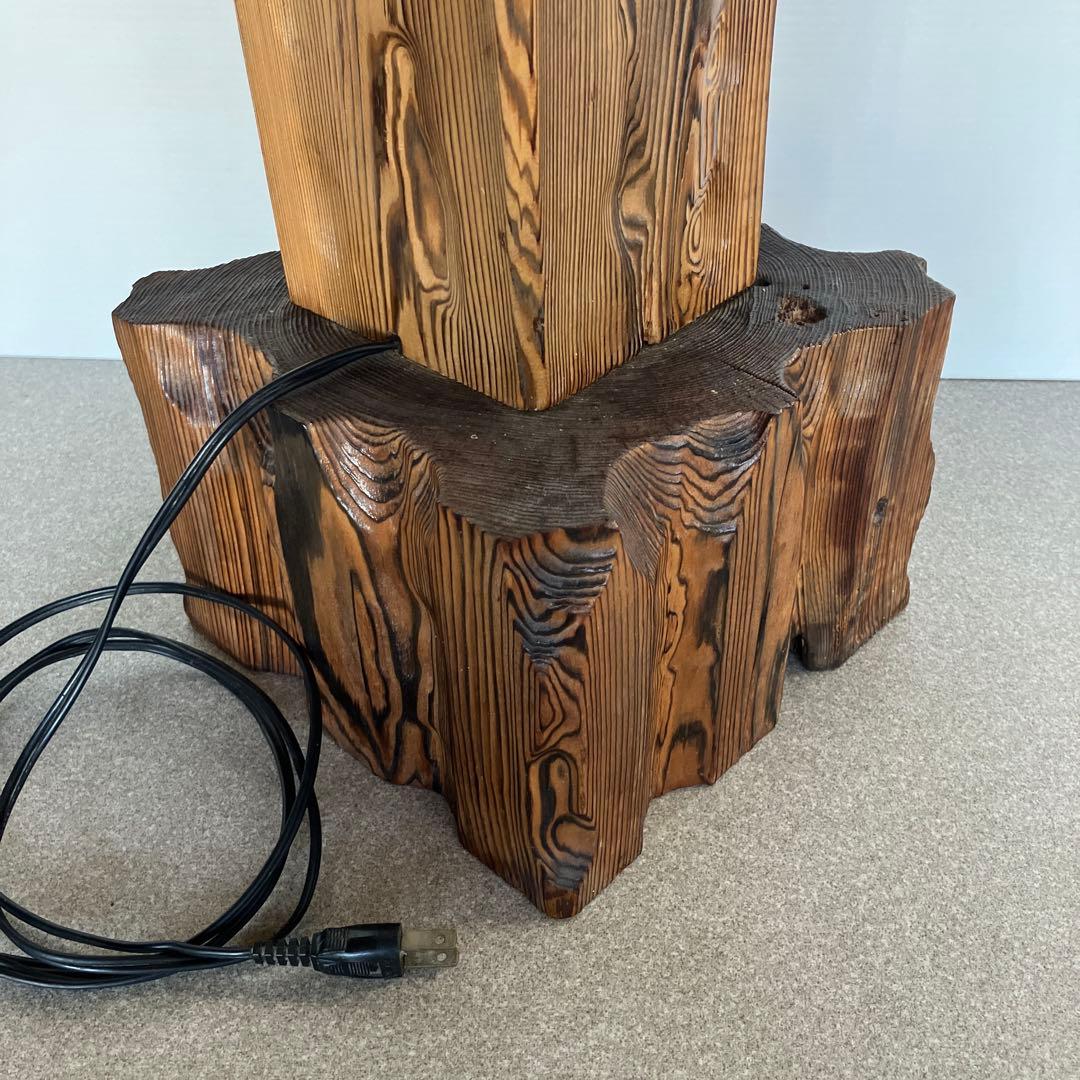 灯籠　秋田杉　和風　照明　高さ80㎝