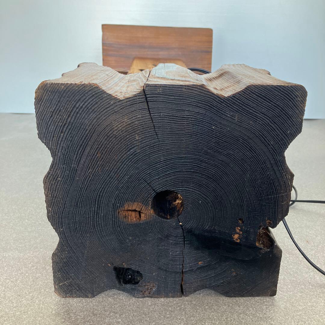 灯籠　秋田杉　和風　照明　高さ80㎝