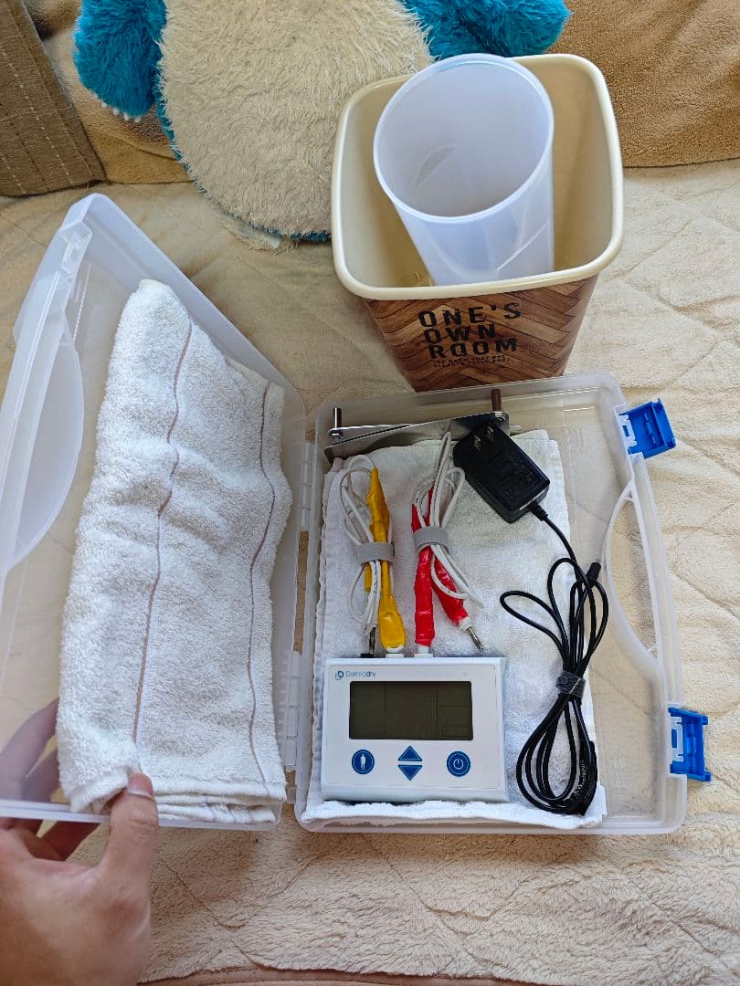 Dermadry トータル 手足用 イオントフォレーシス機器