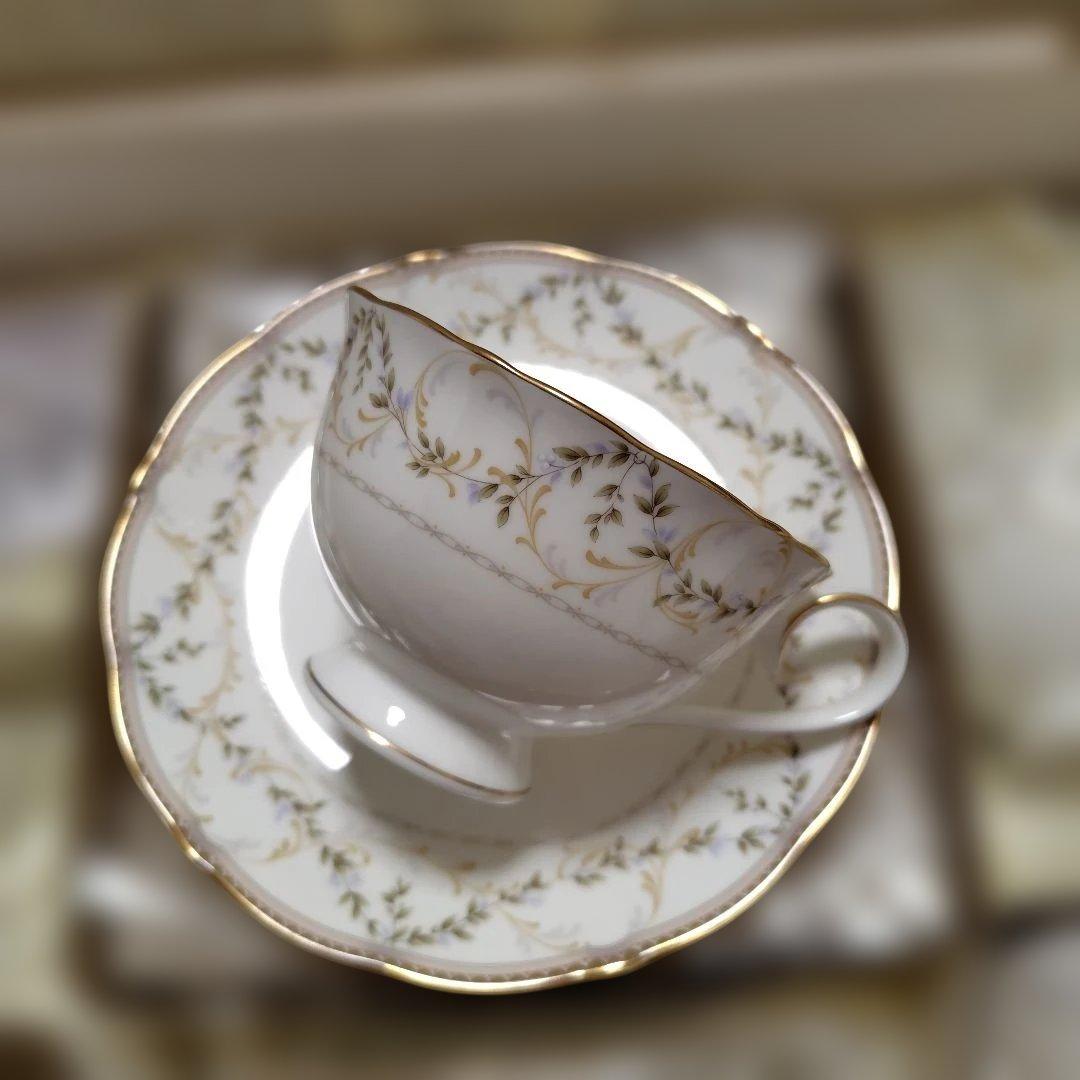 ノリタケ シエラモレナ サロンセット カップ&ソーサー5客 大皿1点/未使用品