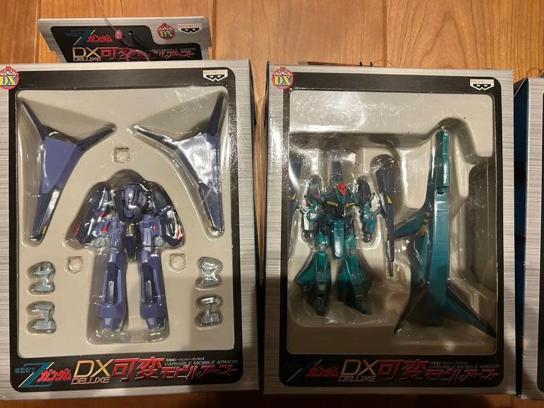 【希少/未使用】Zガンダム DX可変モビルアーマー 3種セット