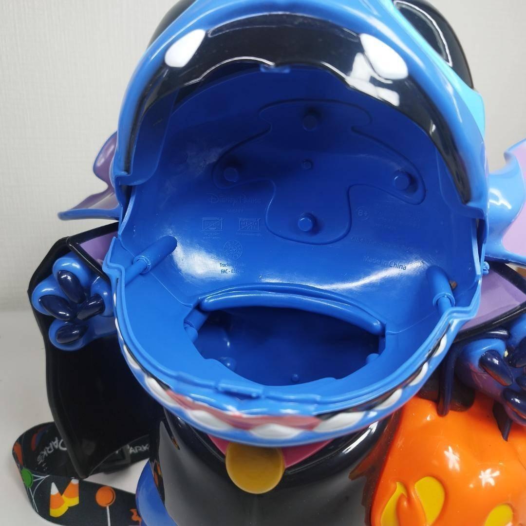 スティッチ ポップコーンバケット ハロウィン 人形 ヴァンパイア 美品 hSbb