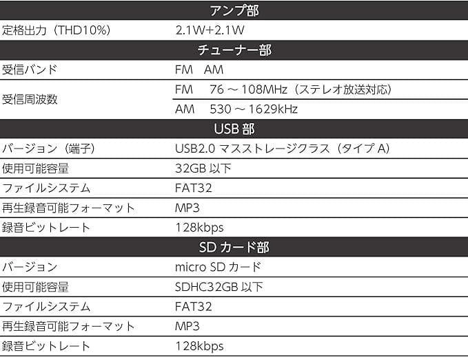 ORION カセットプレーヤー FM/AMラジオBluetooth 対応