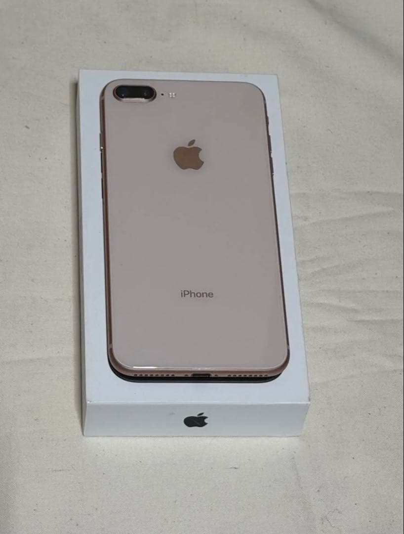 【ジャンク】iPhone 8 Plus ローズゴールド 256GB SIMフリー