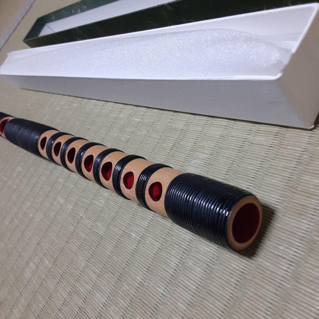 雅楽　龍笛　白竹　籐巻き