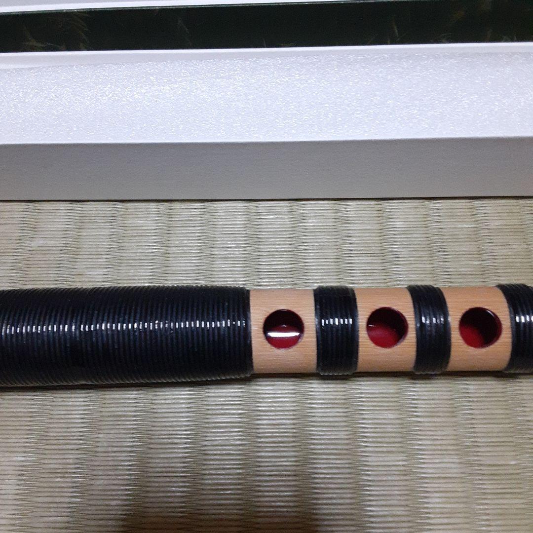 雅楽　龍笛　白竹　籐巻き