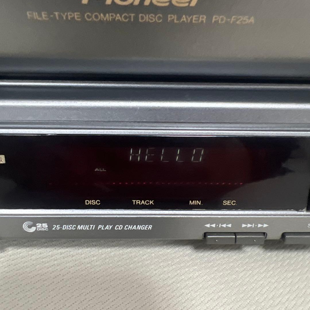Pioneer 25連奏 CDプレーヤー PD-F25A