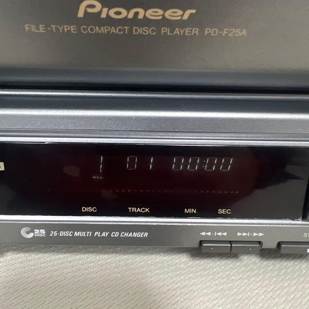 Pioneer 25連奏 CDプレーヤー PD-F25A