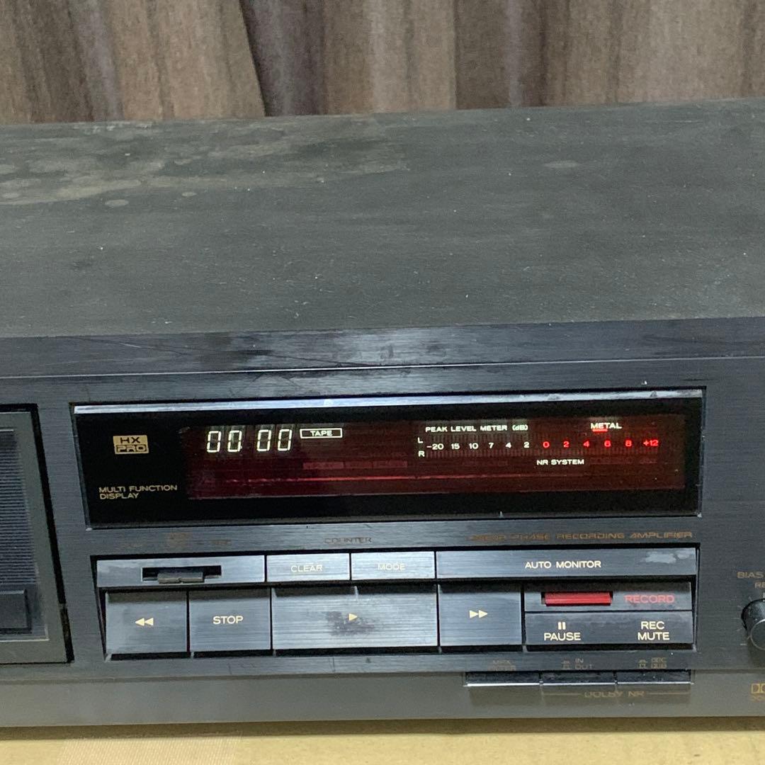 【動作確認済】 TEAC V-670 3ヘッド カセットデッキ