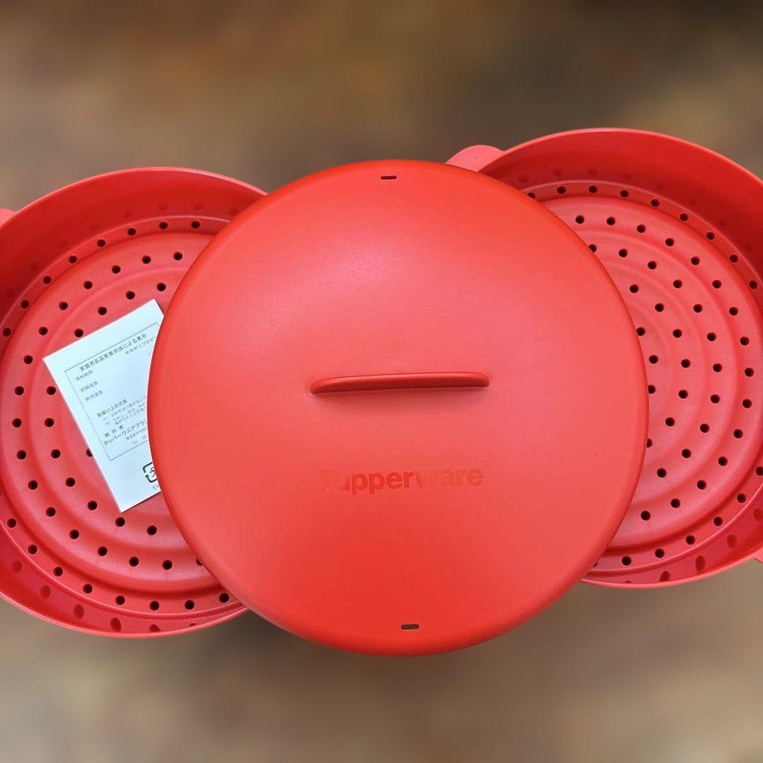 おもちっち 【新品・未使用】Tupperware✰スチームイット