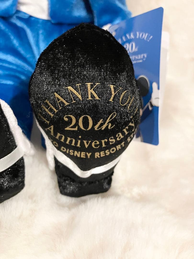 ミッキー ミニーグーフィー ぬいぐるみ ディズニーストア 20周年 記念 限定