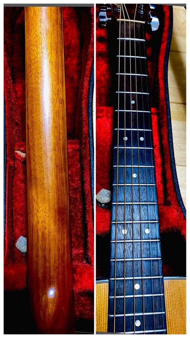 美品‼️モーリスM-60トップ、バック単板　良音