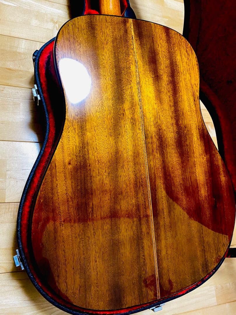 美品‼️モーリスM-60トップ、バック単板　良音