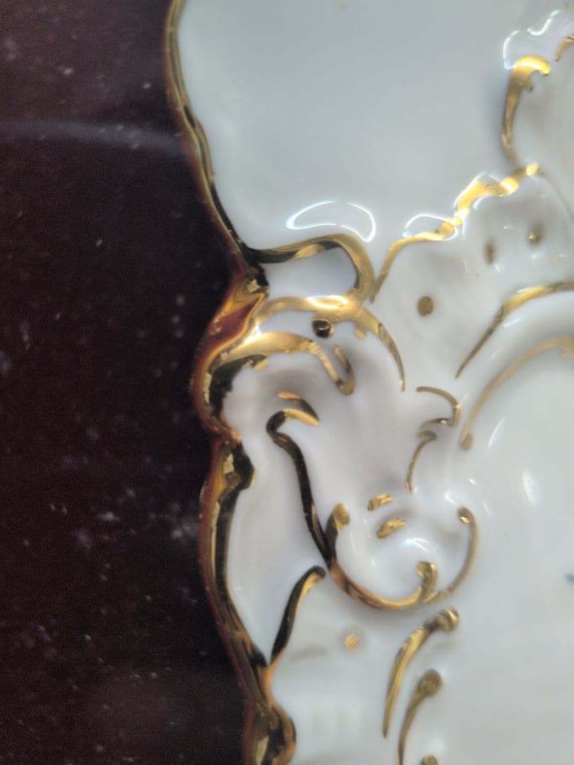 マイセン MEISSEN 額入り飾り皿 オシャレ 西洋陶器 M2767
