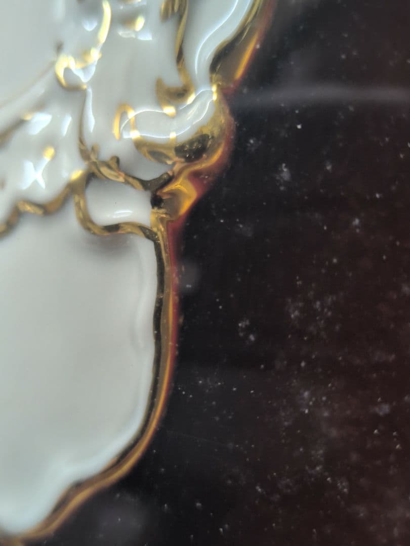 マイセン MEISSEN 額入り飾り皿 オシャレ 西洋陶器 M2767