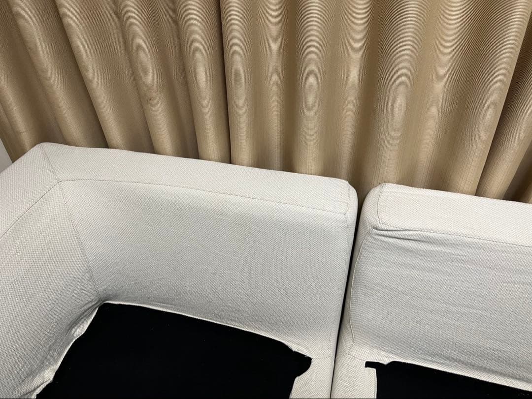 ACTUS カウチソファ 【本体・カウチ別発送のためカウチ側ルート アイボリー