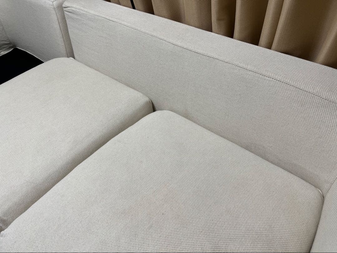 ACTUS カウチソファ 【本体・カウチ別発送のためカウチ側ルート アイボリー