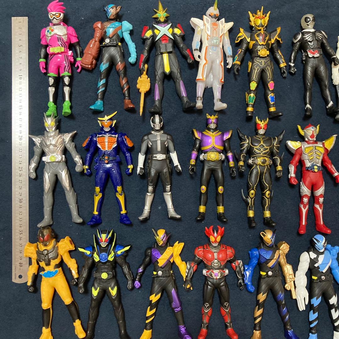 仮面ライダー フィギュア ソフビ 人形 大セット