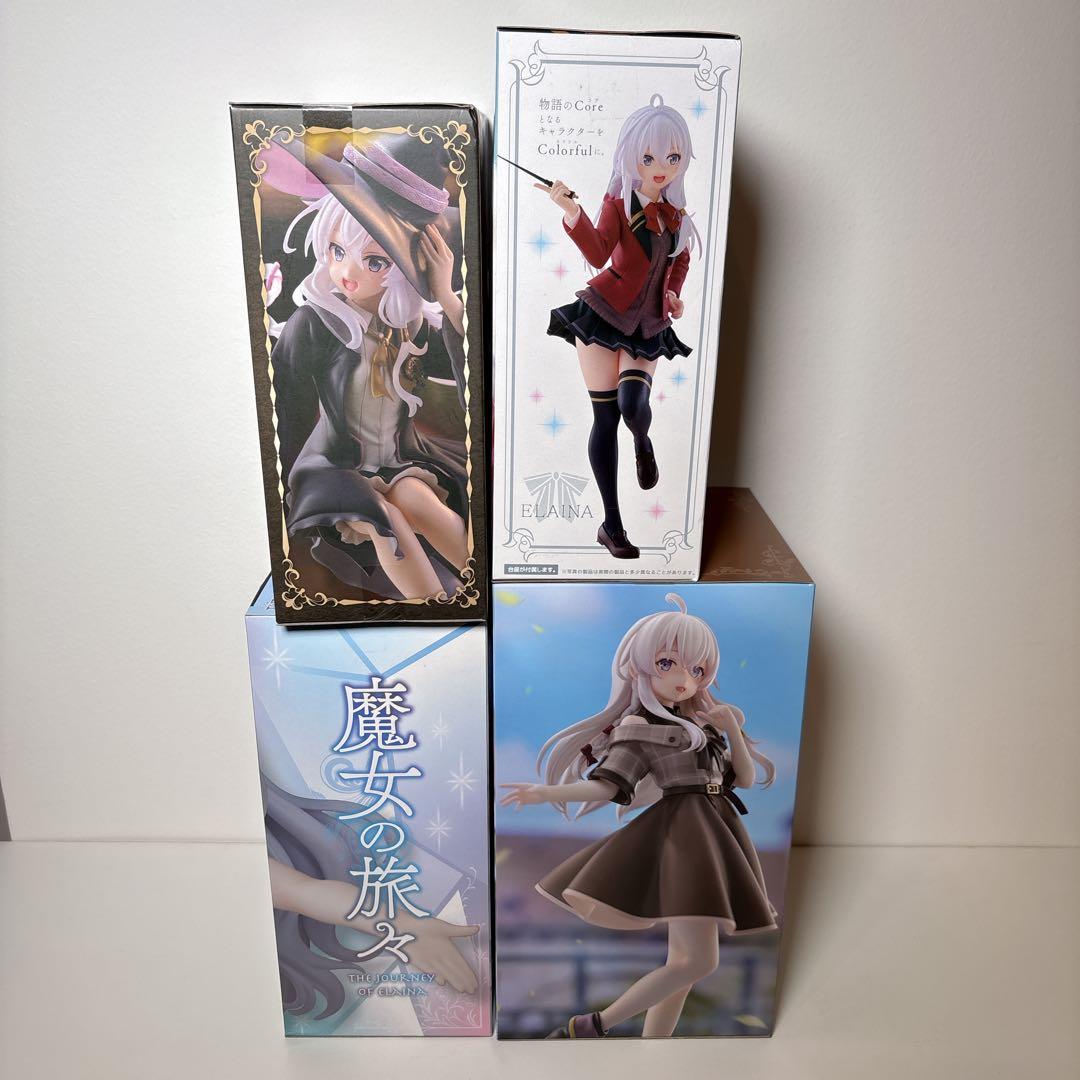 未開封 魔女の旅々 イレイナ フィギュア 4体セット AMP+など