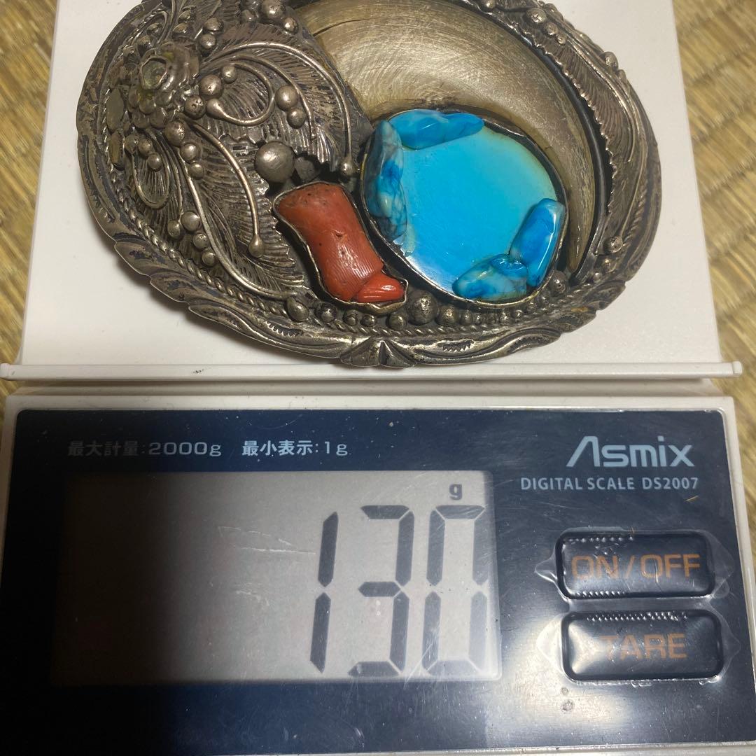 インディアン　ジュエリー　ベアクロー　珊瑚　ターコイズ　熊爪