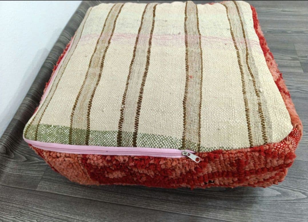 モロッコプフ❣️ヴィンテージプフ モロッコ雑貨 キリム オットマン ベルベル