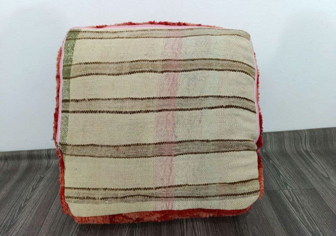 モロッコプフ❣️ヴィンテージプフ モロッコ雑貨 キリム オットマン ベルベル