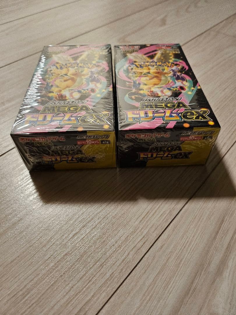 ポケモンカード MEGAドリームEX 2個セット　シュリンク付き