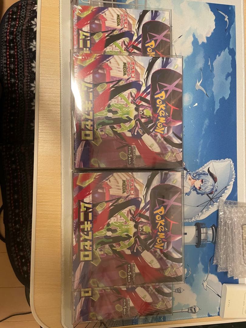 ポケモンカードゲーム ムニキスゼロ 5ボックス　全てシュリンク付ボックスケース付