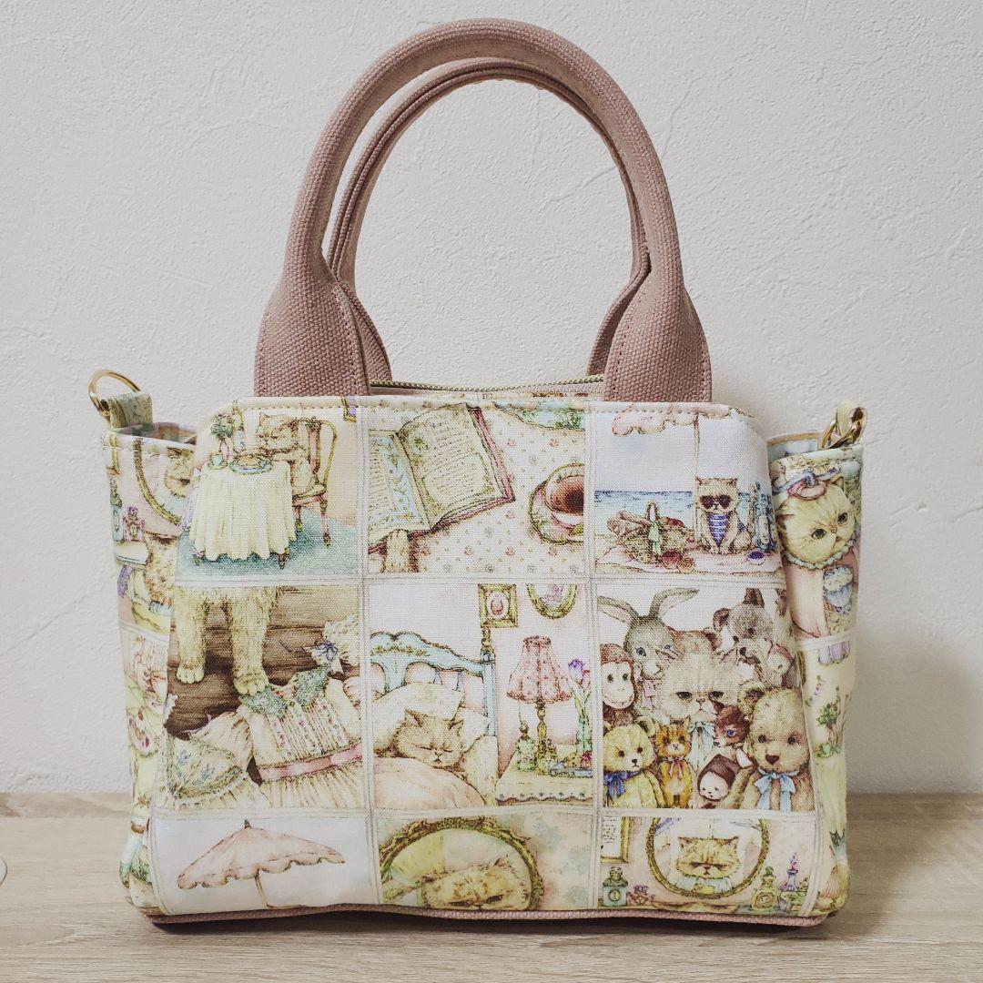 ハンドメイド 3roomsバッグ Sサイズ すーちゃんぐらむ Yukiemon